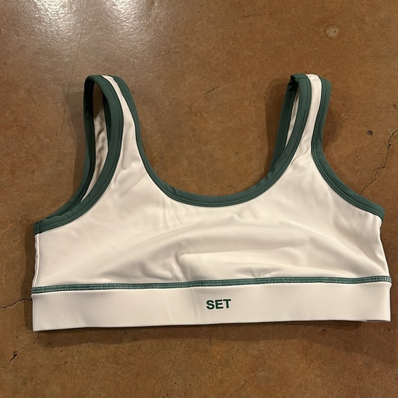 Never worn — Set Active Cream & Green Set size S - Picture 2 of 4